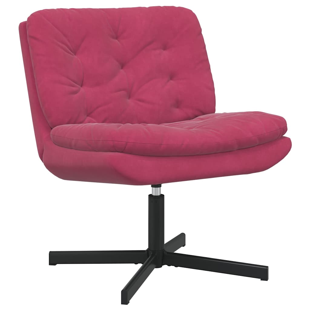vidaXL Scaun Relaxant Rotativ cu pernă Altele Manual bordo 63 x 75 x 76 cm Catifea vidaXL Scaun Relaxant Rotativ cu pernă Altele Manual bordo 63 x 75 x 76 cm Catifea