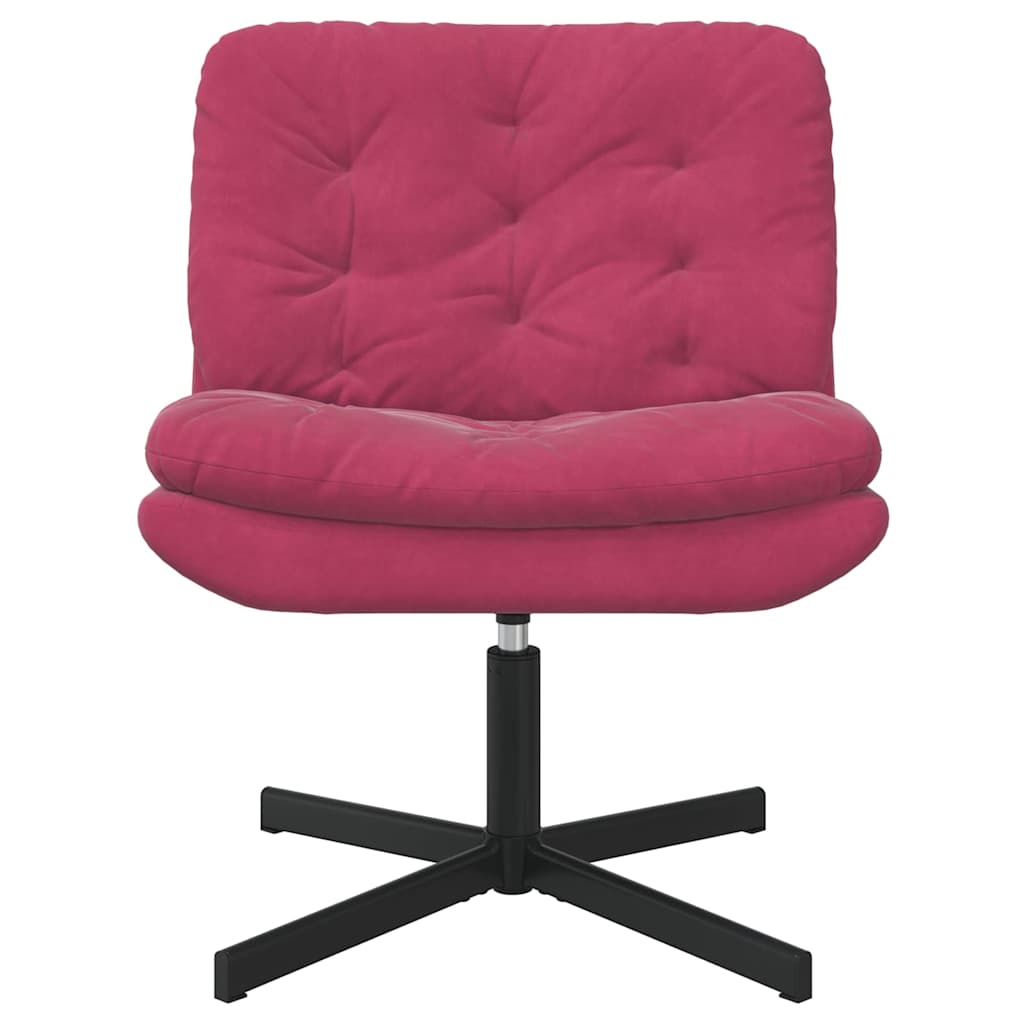 vidaXL Scaun Relaxant Rotativ cu pernă Altele Manual bordo 63 x 75 x 76 cm Catifea vidaXL Scaun Relaxant Rotativ cu pernă Altele Manual bordo 63 x 75 x 76 cm Catifea