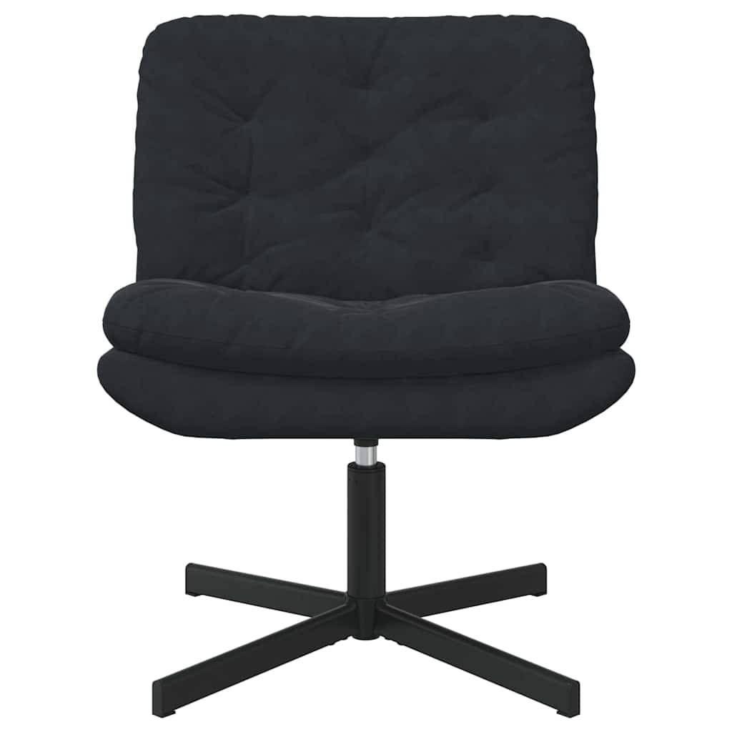 vidaXL Scaun Relaxant Rotativ cu pernă Altele Manual Negru 63 x 75 x 76 cm Catifea vidaXL Scaun Relaxant Rotativ cu pernă Altele Manual Negru 63 x 75 x 76 cm Catifea