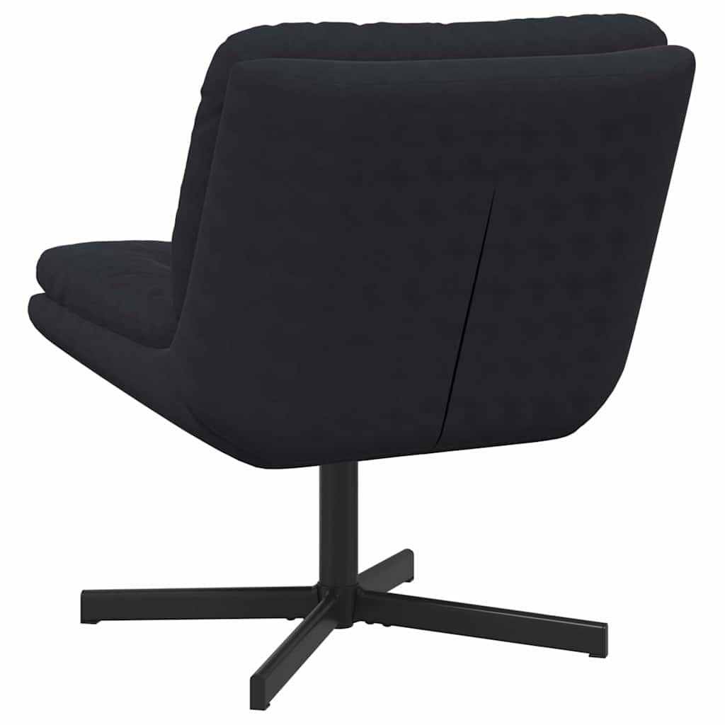 vidaXL Scaun Relaxant Rotativ cu pernă Altele Manual Negru 63 x 75 x 76 cm Catifea vidaXL Scaun Relaxant Rotativ cu pernă Altele Manual Negru 63 x 75 x 76 cm Catifea