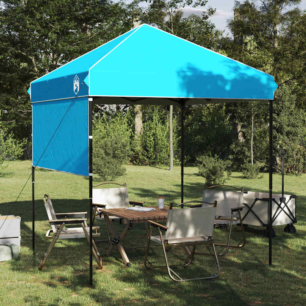 vidaXL Cort Canopy Pop-up albastru 200 x 200 cm țesătură