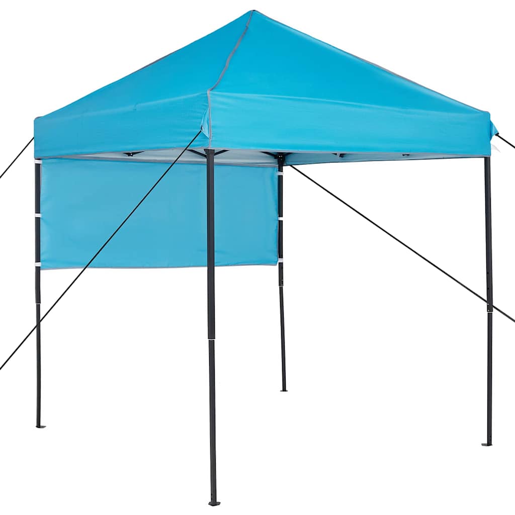 vidaXL Cort Canopy Pop-up albastru 200 x 200 cm țesătură