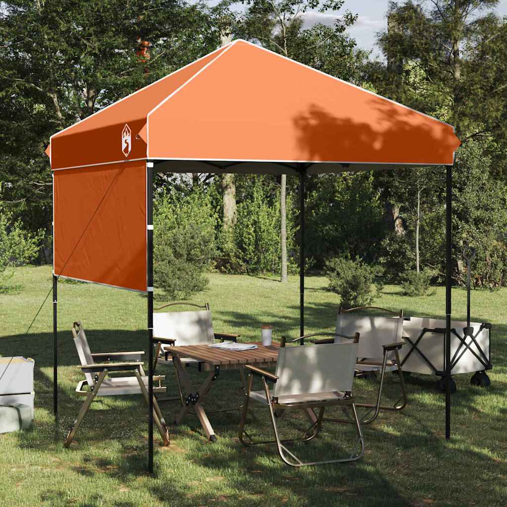 vidaXL Cort Canopy Pop-up Portocaliu 200 x 200 cm țesătură