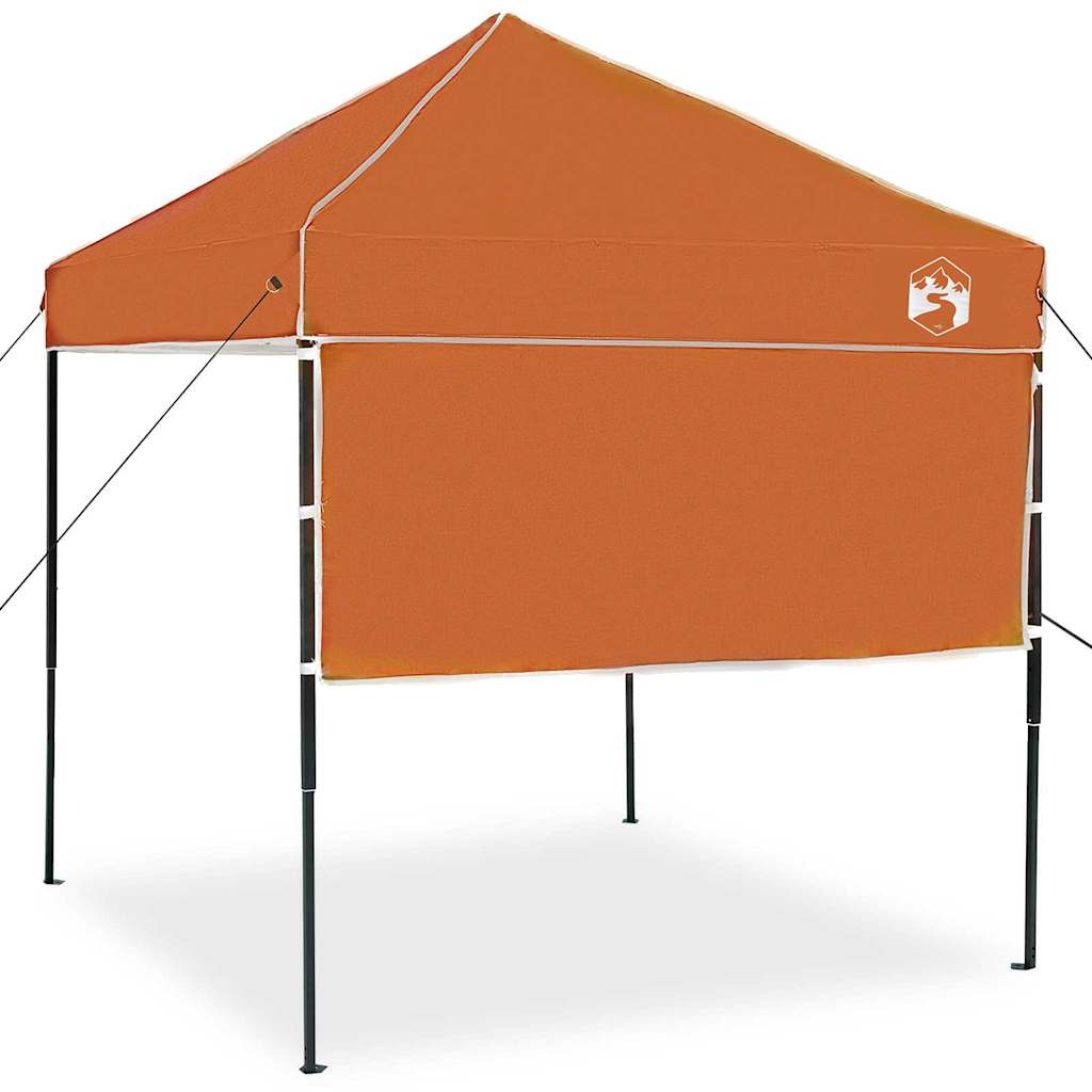 vidaXL Cort Canopy Pop-up Portocaliu 200 x 200 cm țesătură