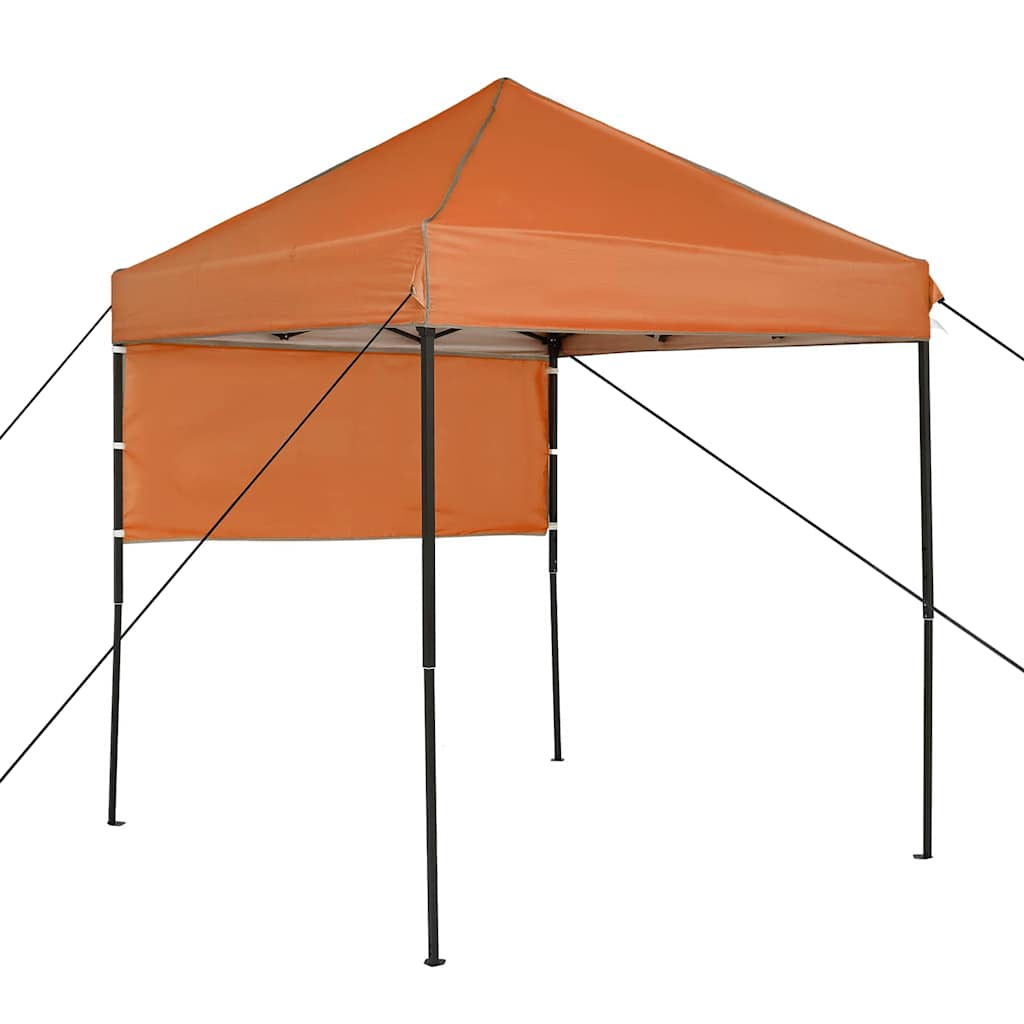 vidaXL Cort Canopy Pop-up Portocaliu 200 x 200 cm țesătură