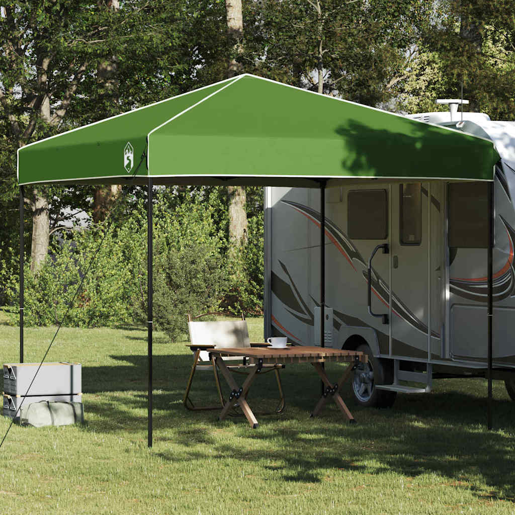 vidaXL Cort Canopy Pop-up Verde 250 x 250 cm țesătură