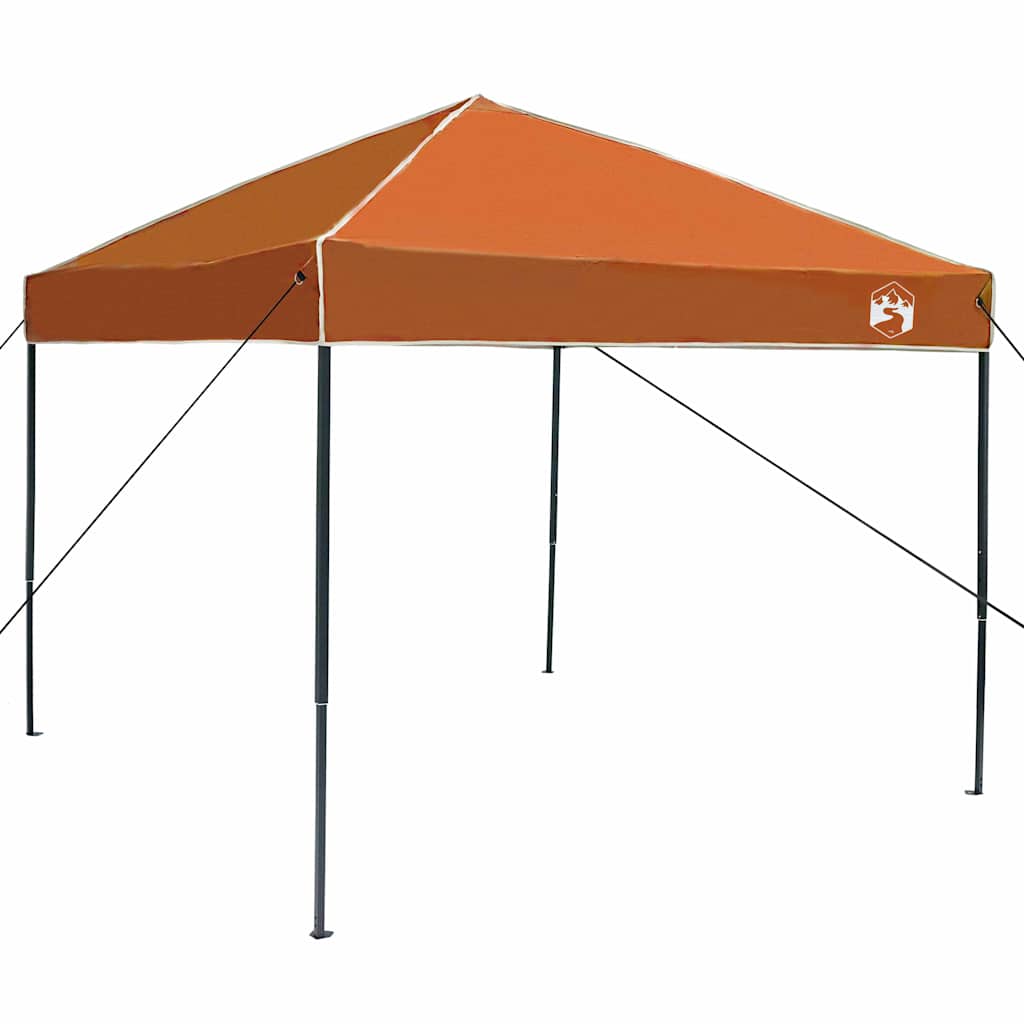 vidaXL Cort Canopy Pop-up Portocaliu 250 x 250 cm țesătură