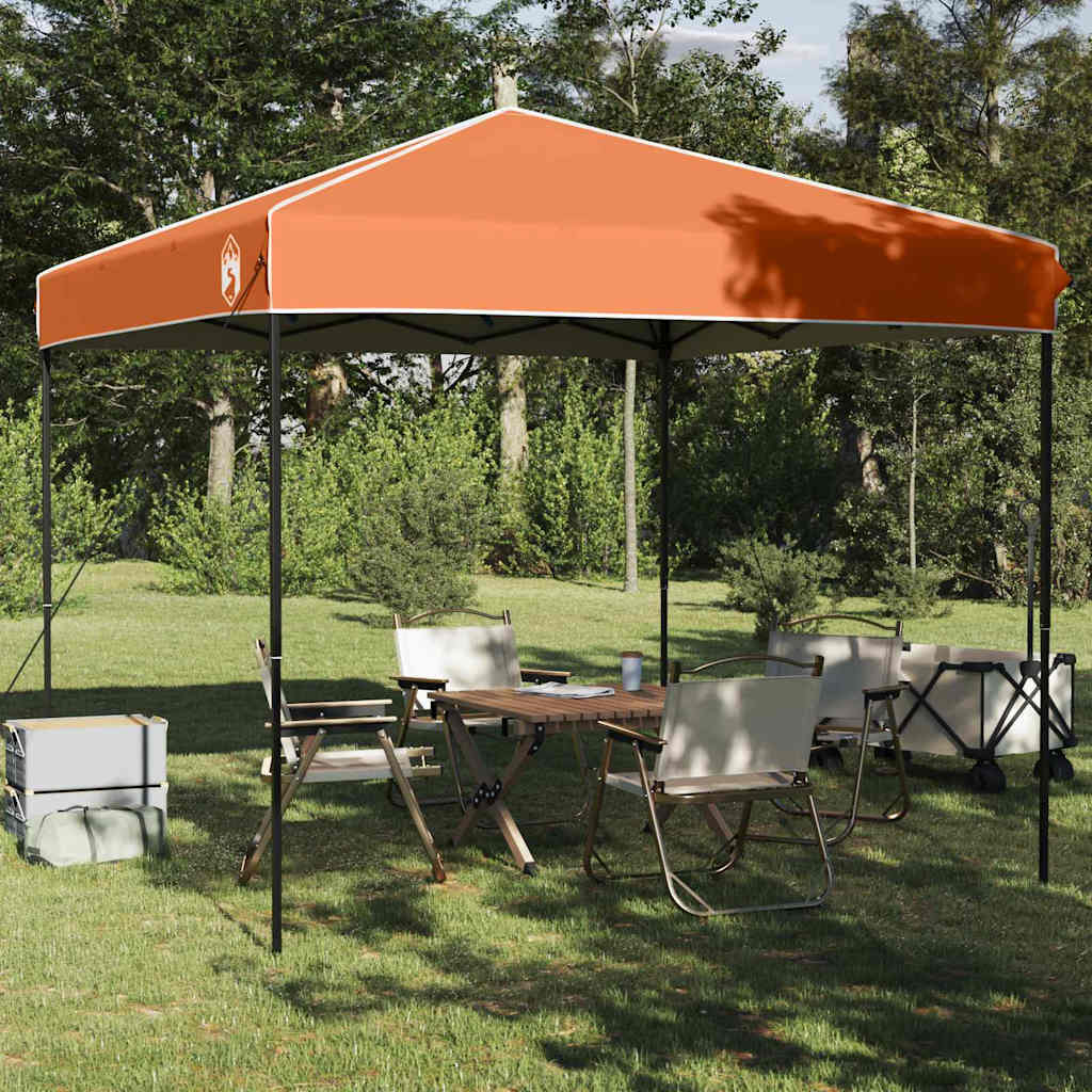 vidaXL Cort Canopy Pop-up Portocaliu 250 x 250 cm țesătură