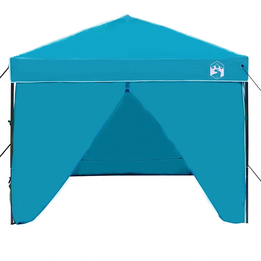 vidaXL Cort Canopy Pop-up albastru 250 x 250 cm țesătură