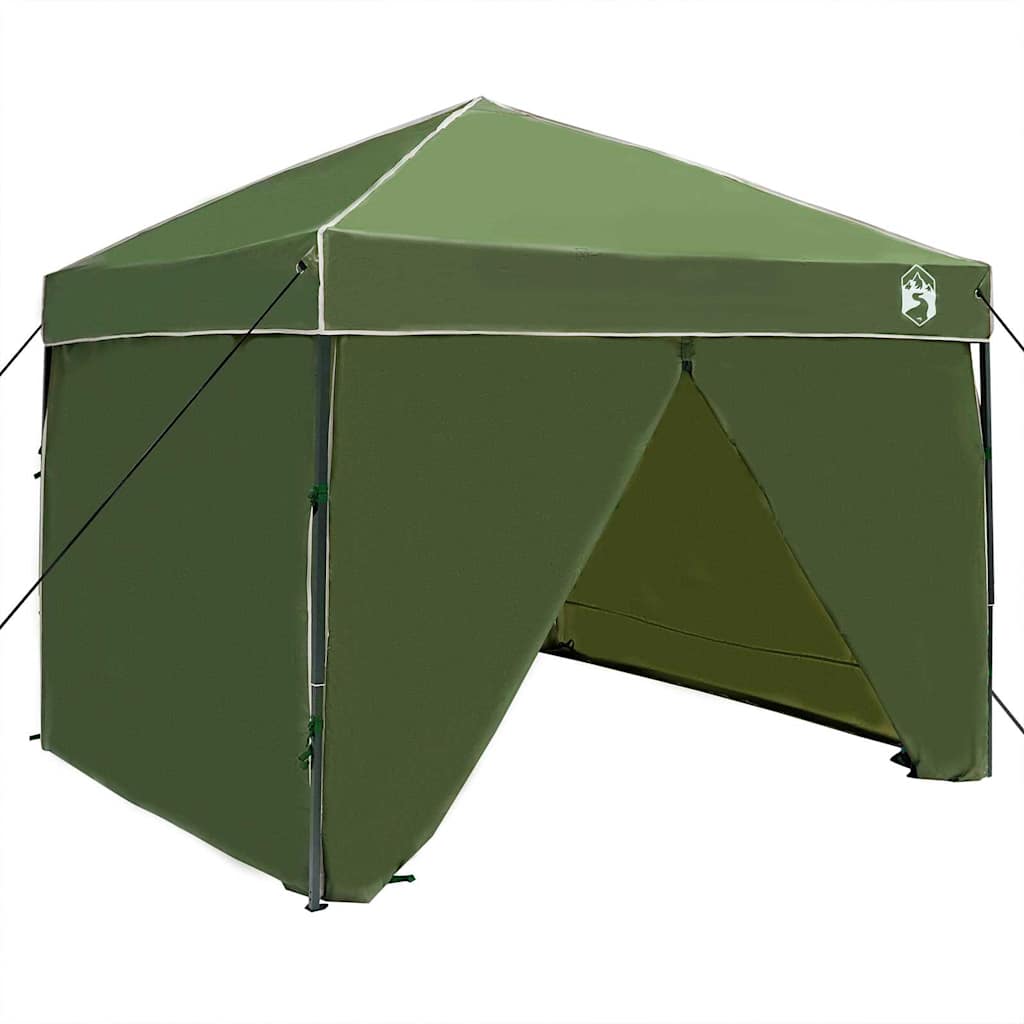 vidaXL Cort Canopy Pop-up Verde 250 x 250 cm țesătură