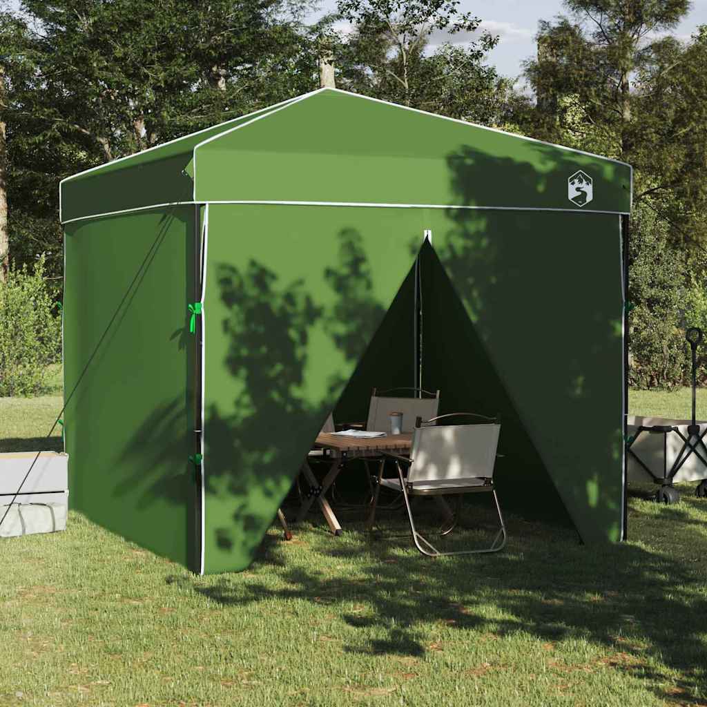 vidaXL Cort Canopy Pop-up Verde 250 x 250 cm țesătură
