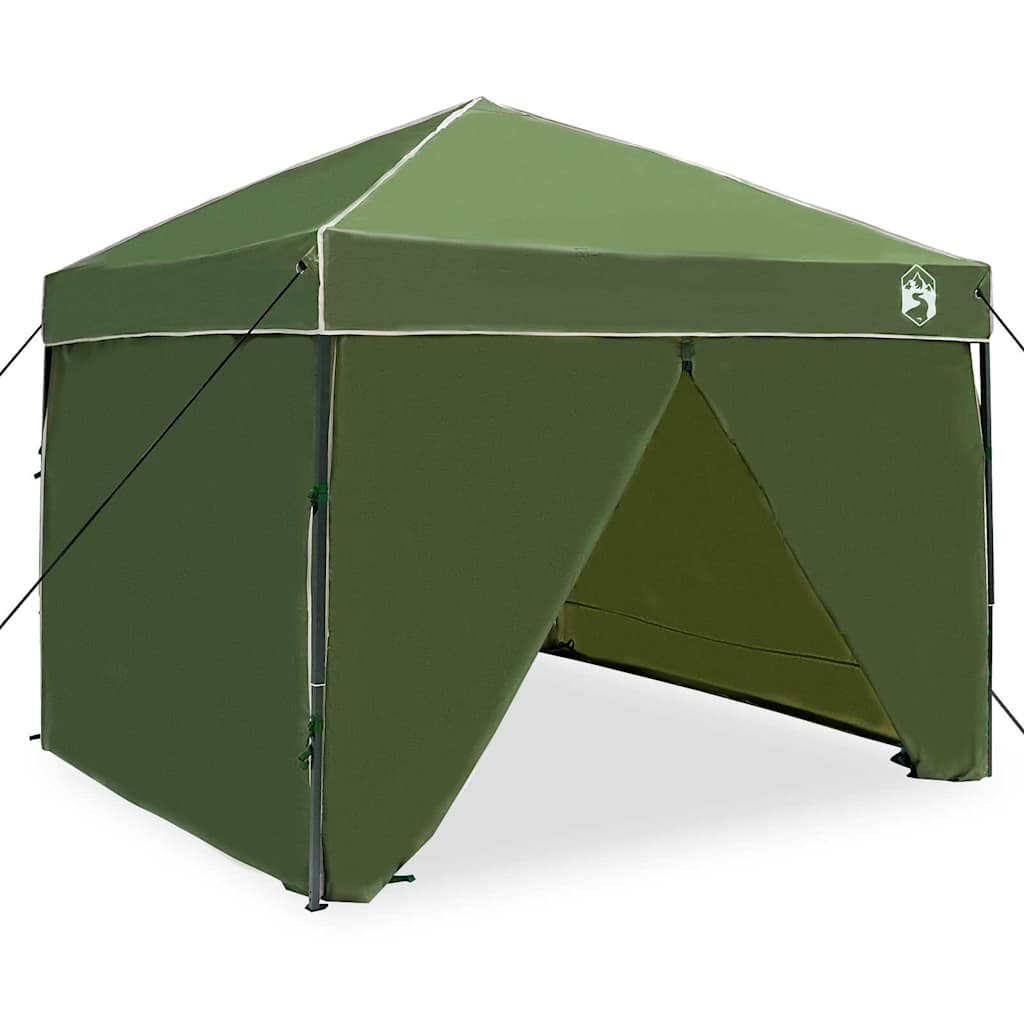 vidaXL Cort Canopy Pop-up Verde 250 x 250 cm țesătură
