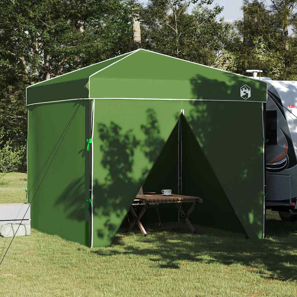 vidaXL Cort Canopy Pop-up Verde 250 x 250 cm țesătură