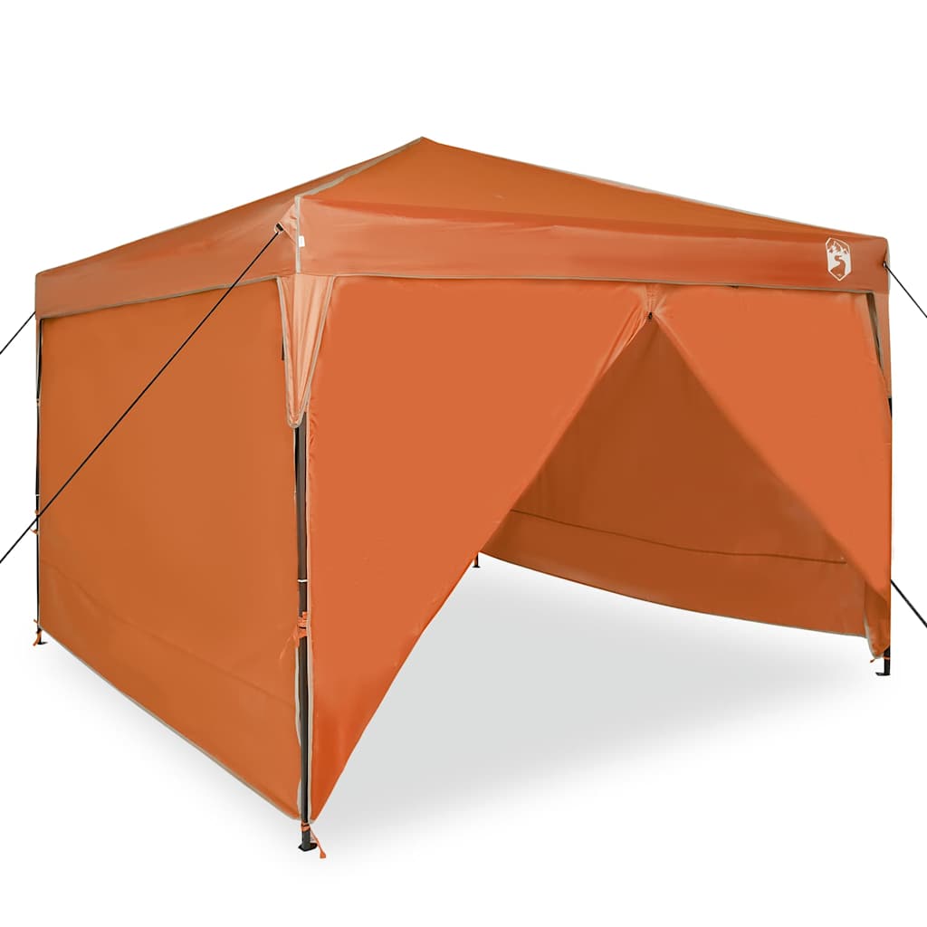 vidaXL Cort Canopy Pop-up Portocaliu 300 x 300 cm țesătură
