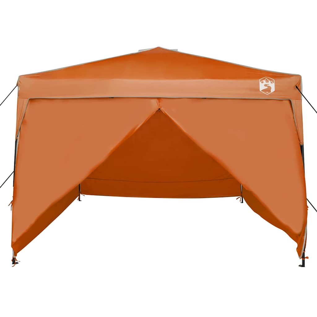 vidaXL Cort Canopy Pop-up Portocaliu 300 x 300 cm țesătură