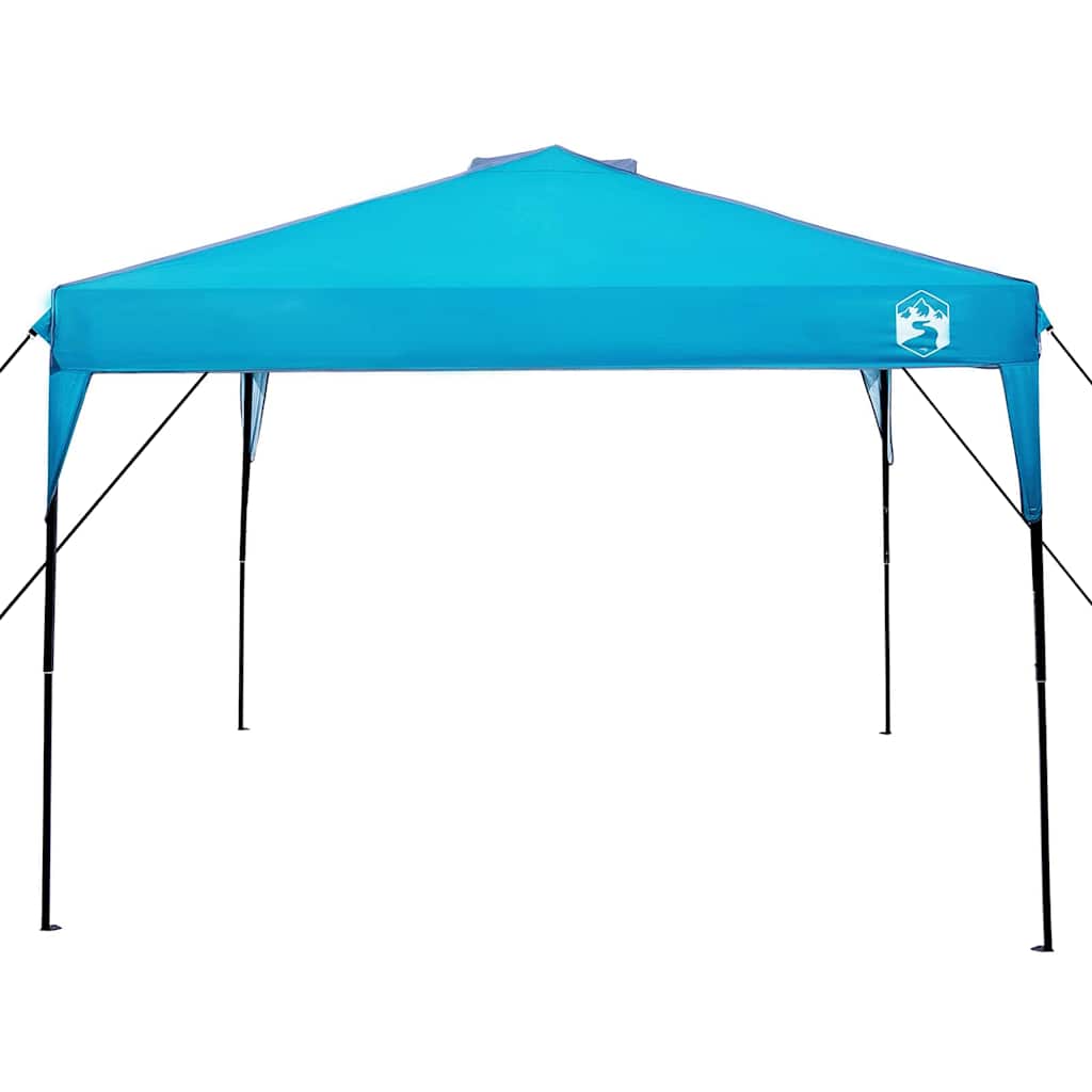 vidaXL Cort Canopy Pop-up albastru 300 x 300 cm țesătură