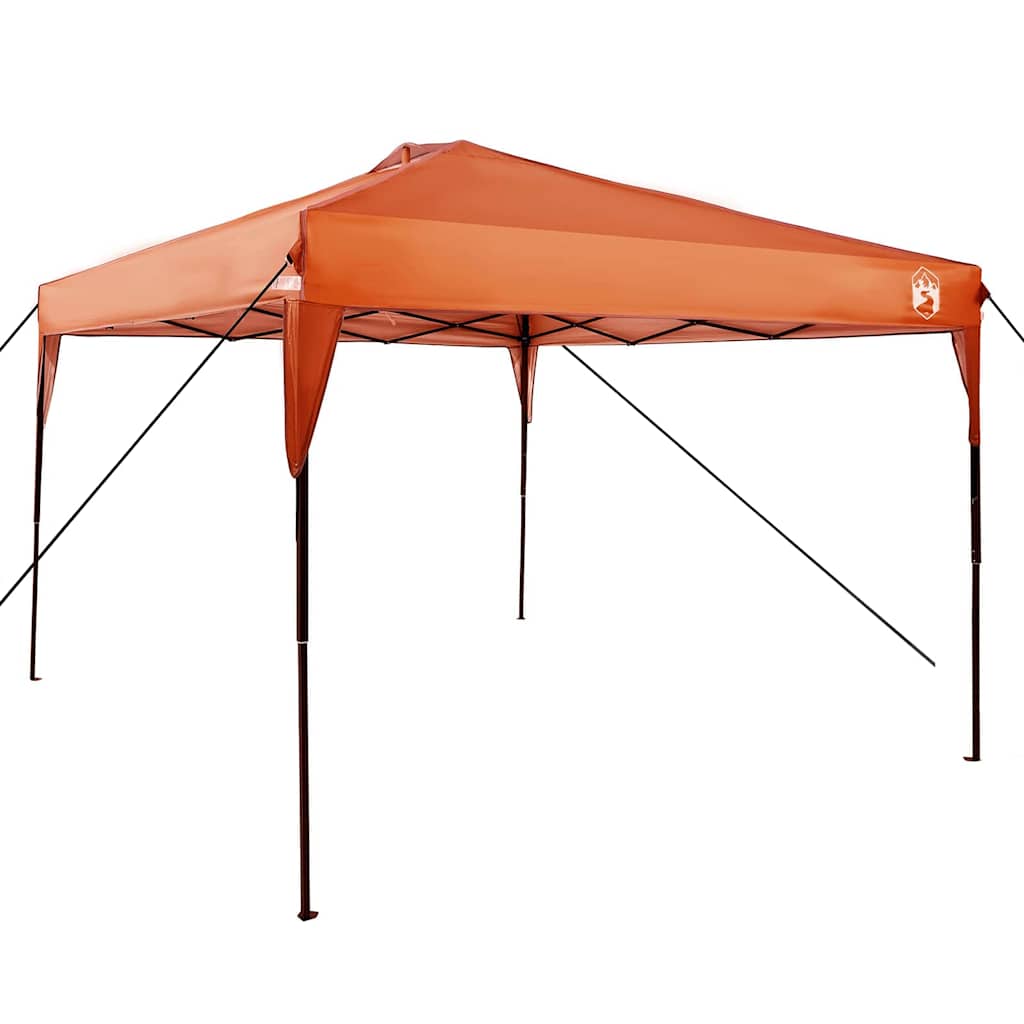 vidaXL Cort Canopy Pop-up Portocaliu 300 x 300 cm țesătură