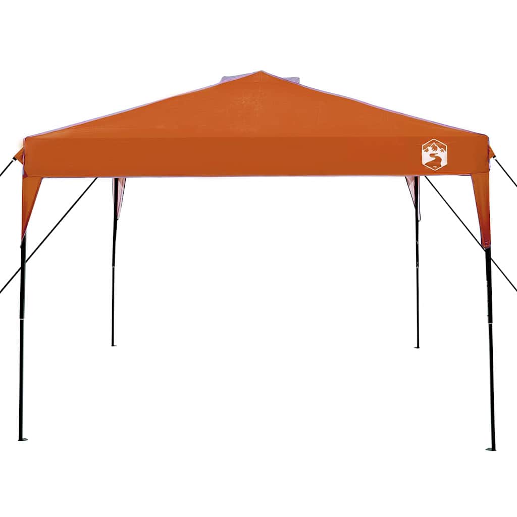 vidaXL Cort Canopy Pop-up Portocaliu 300 x 300 cm țesătură