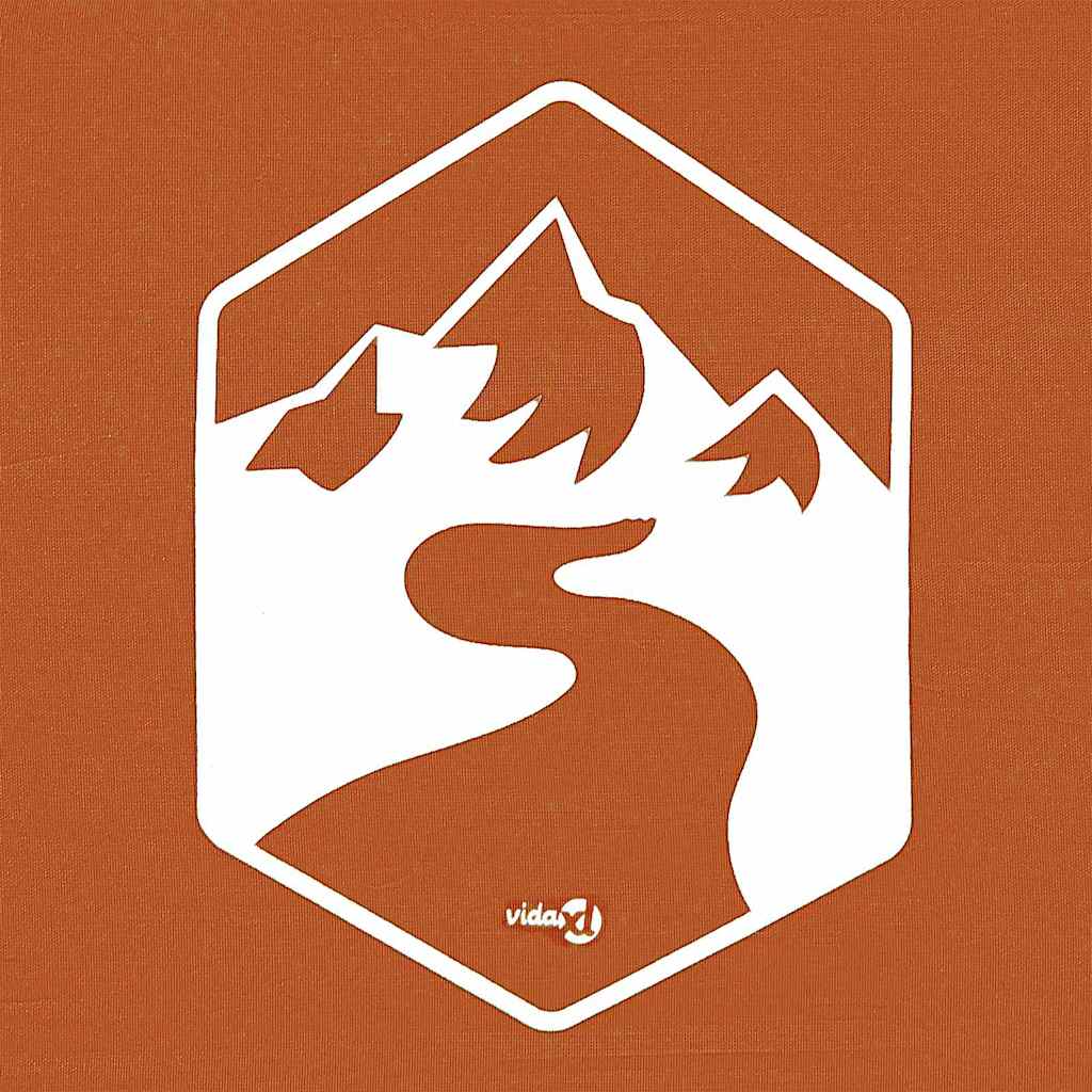 vidaXL Cort Canopy Pop-up Portocaliu 300 x 300 cm țesătură