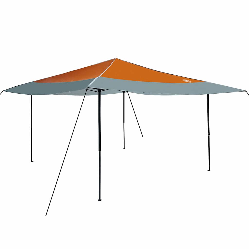 vidaXL Cort cu Copertină Portocaliu 400 x 400 x 227 / 236 / 245 cm