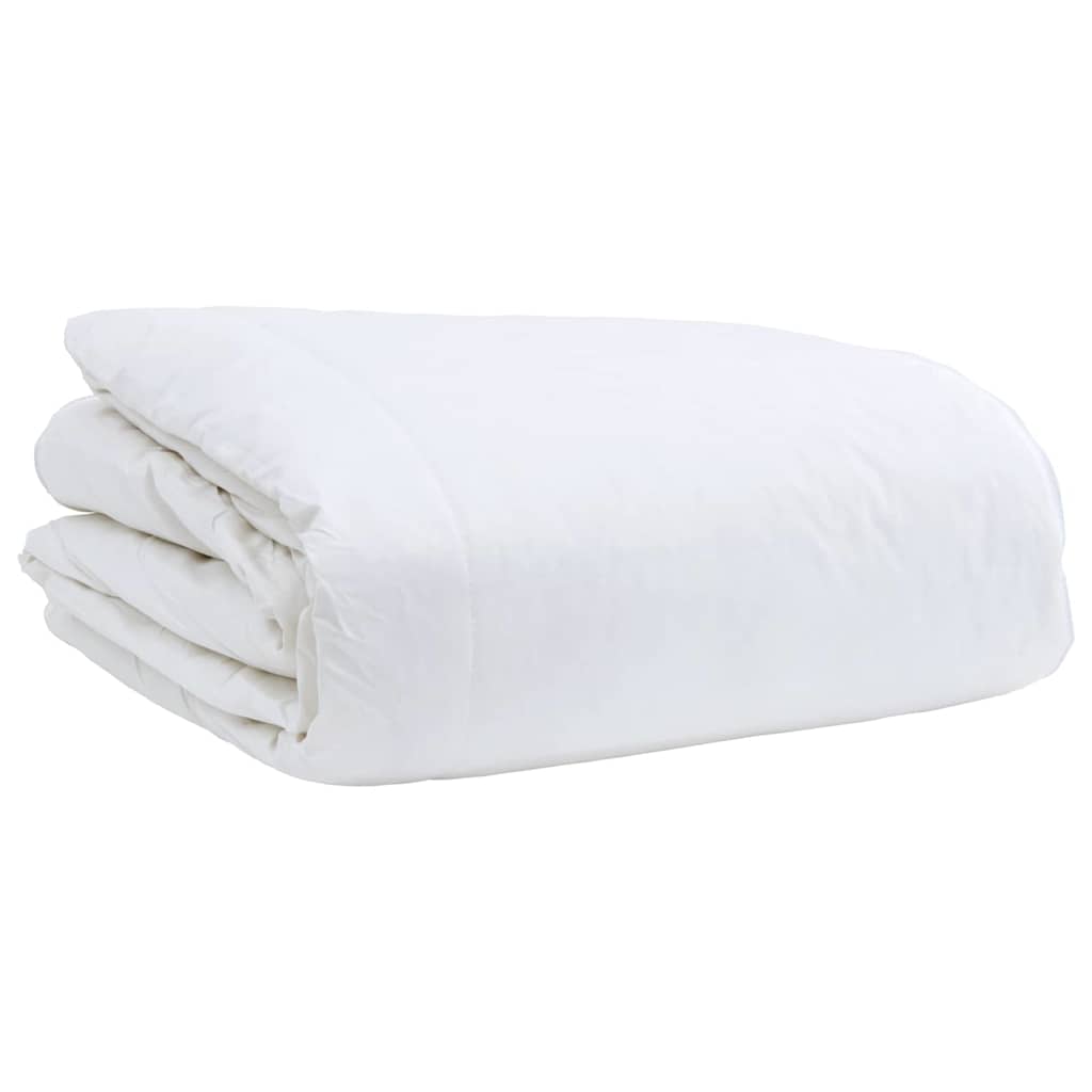 vidaXL Pături și pilote Alb 240 x 220 cm Jos vidaXL Pături și pilote Alb 240 x 220 cm Jos
