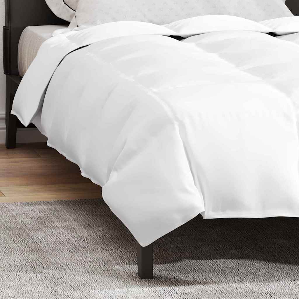 vidaXL Pături și Duvete Alb 135 x 220 cm Jos vidaXL Pături și Duvete Alb 135 x 220 cm Jos