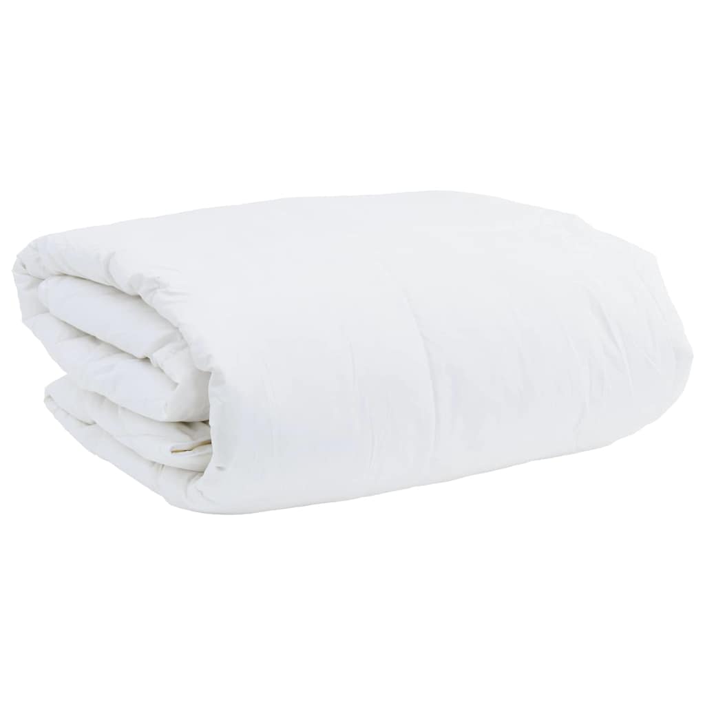 vidaXL Pături și Duvete Alb 240 x 220 cm Jos vidaXL Pături și Duvete Alb 240 x 220 cm Jos