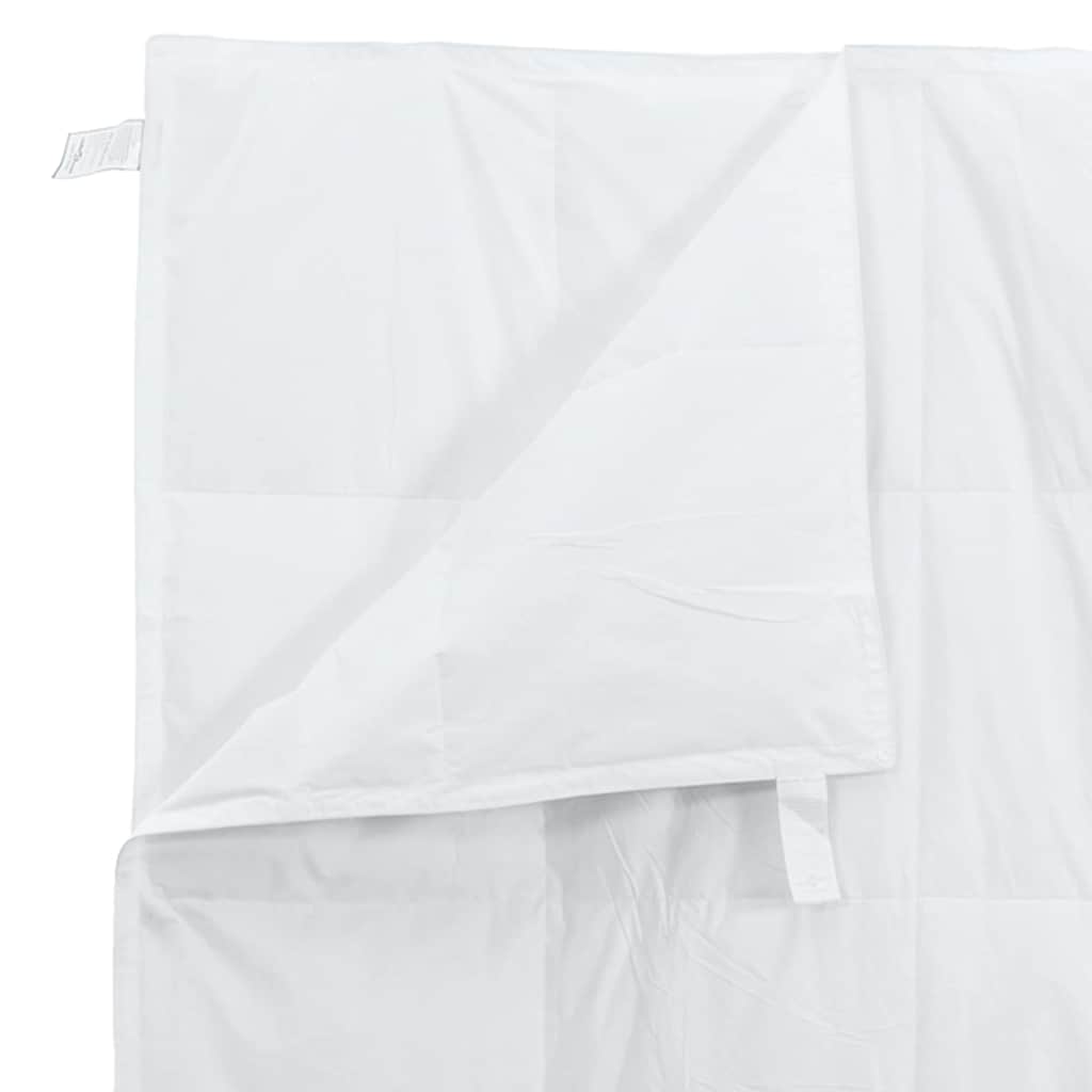 vidaXL Pături și Duvete Alb 135 x 200 cm Jos vidaXL Pături și Duvete Alb 135 x 200 cm Jos