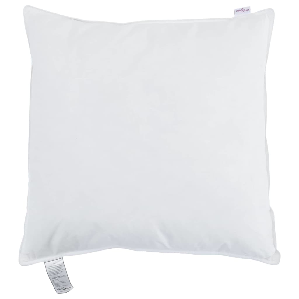vidaXL Pernă Alb 80 x 80 cm 130gsm 100% bumbac vidaXL Pernă Alb 80 x 80 cm 130gsm 100% bumbac