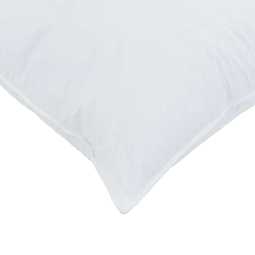 vidaXL Pernă cu pernă Alb 40 x 80 cm 130gsm 100% bumbac vidaXL Pernă cu pernă Alb 40 x 80 cm 130gsm 100% bumbac
