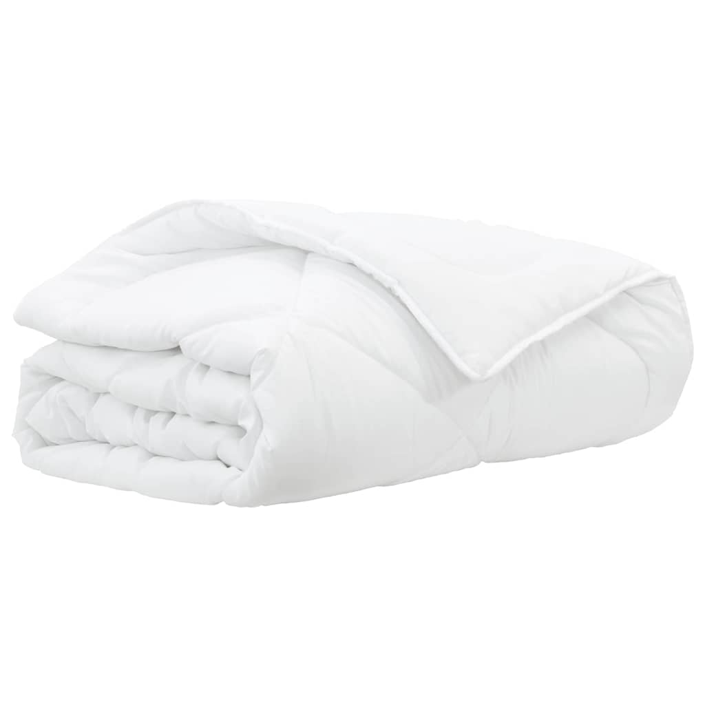 vidaXL Plapumi & Pături Alb 260 x 220 cm Microfibră vidaXL Plapumi & Pături Alb 260 x 220 cm Microfibră