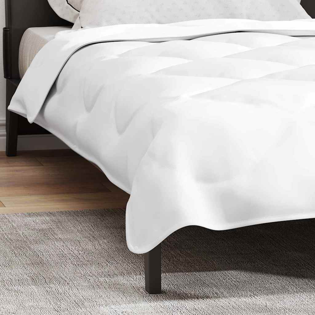 vidaXL Plapumi & Pături Alb 140 x 220 cm Microfibră vidaXL Plapumi & Pături Alb 140 x 220 cm Microfibră