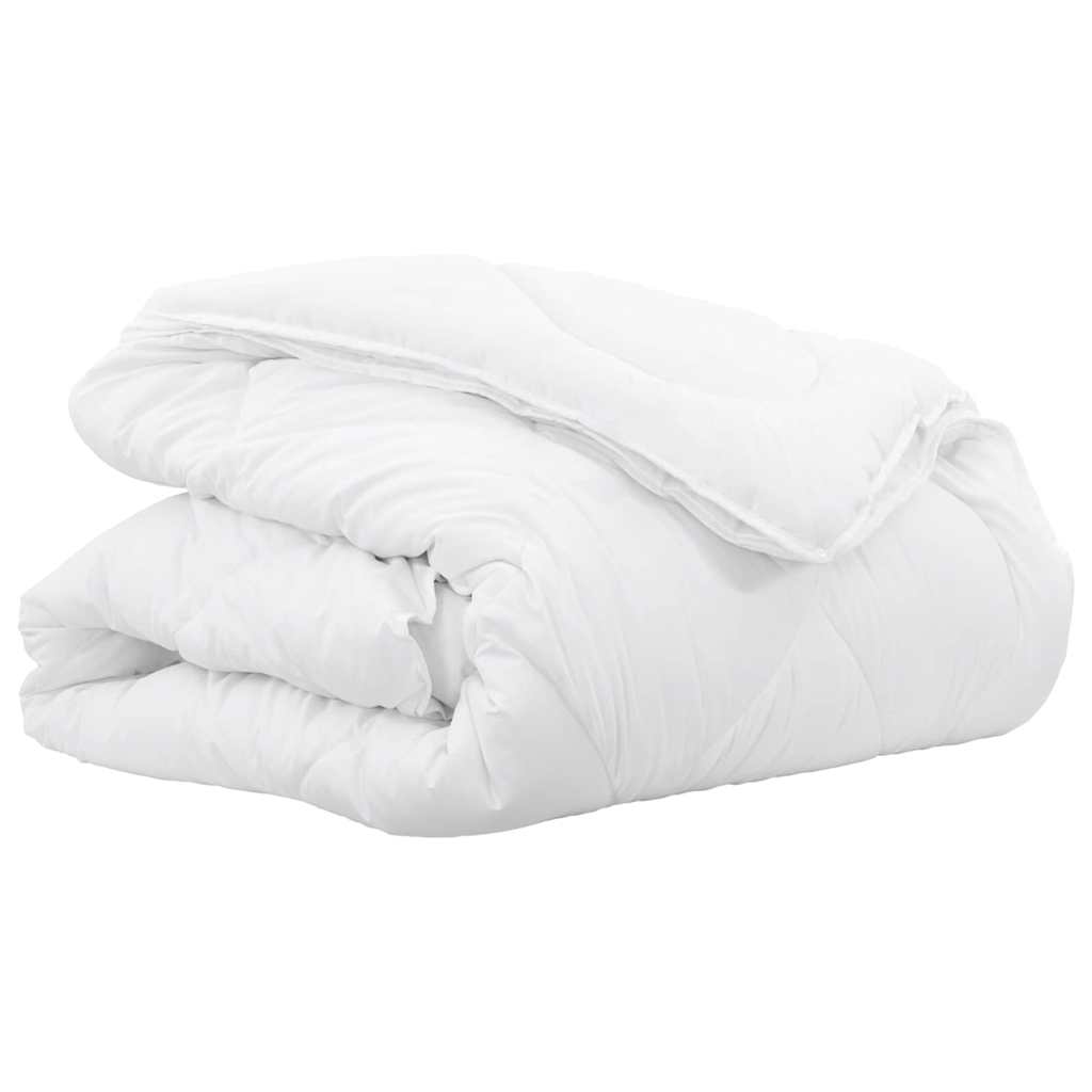 vidaXL Plapumi & Pături Alb 260 x 220 cm Microfibră vidaXL Plapumi & Pături Alb 260 x 220 cm Microfibră