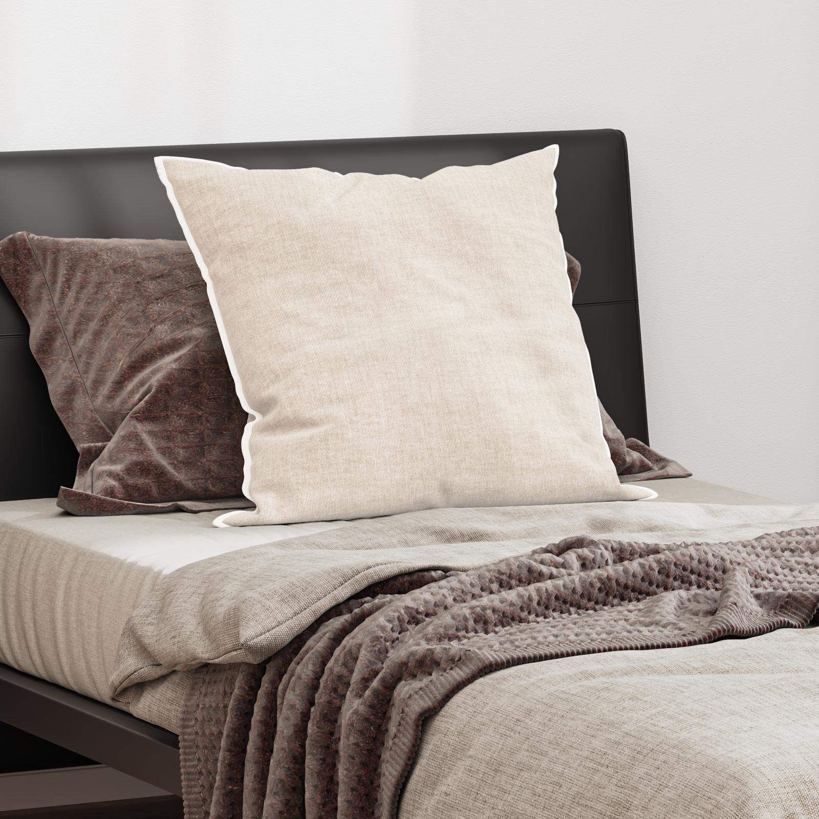 vidaXL Pernă Alb 80 x 80 cm 85gsm 100% poliester vidaXL Pernă Alb 80 x 80 cm 85gsm 100% poliester