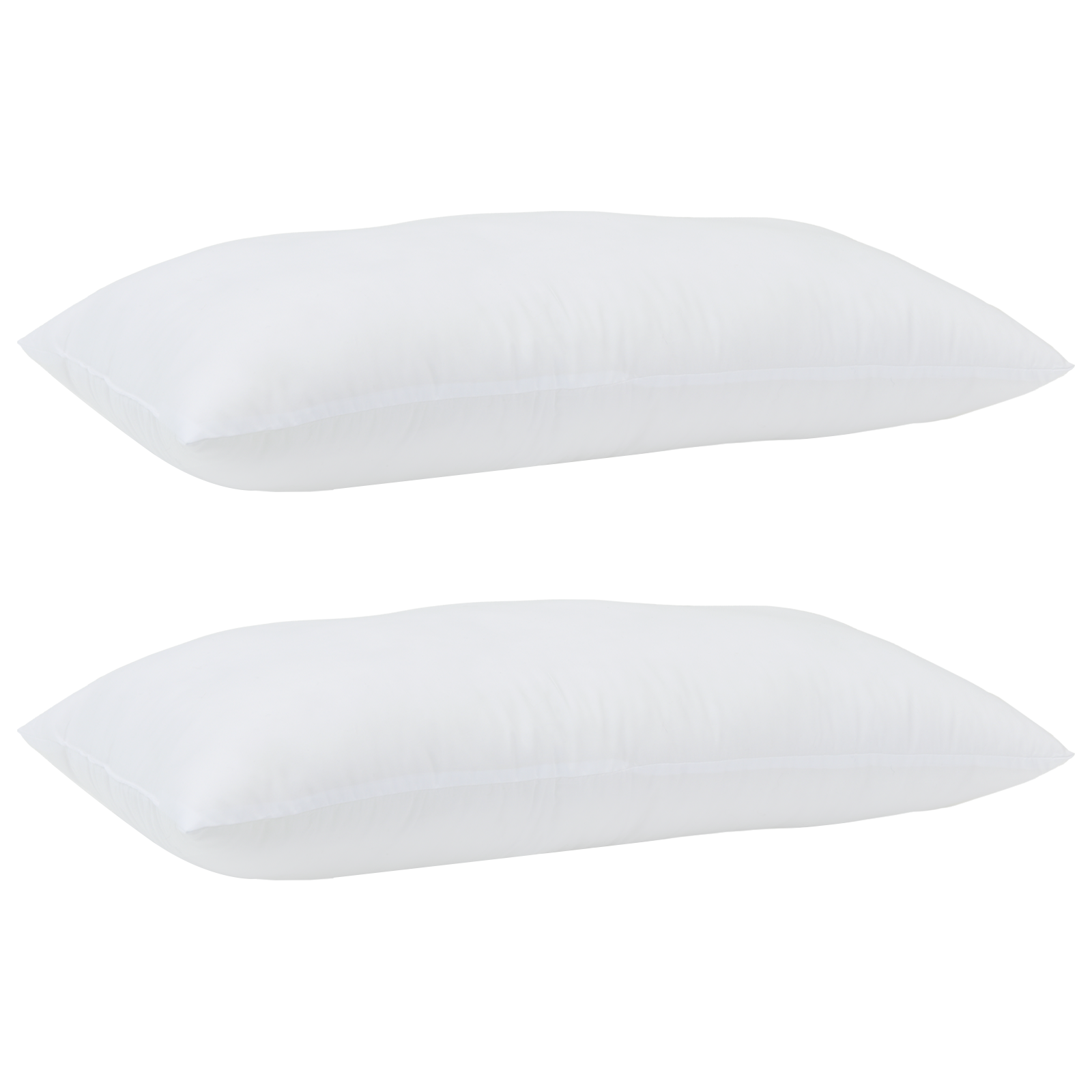vidaXL Perne 2 pcs Alb 40 x 80 cm 85gsm 100% poliester