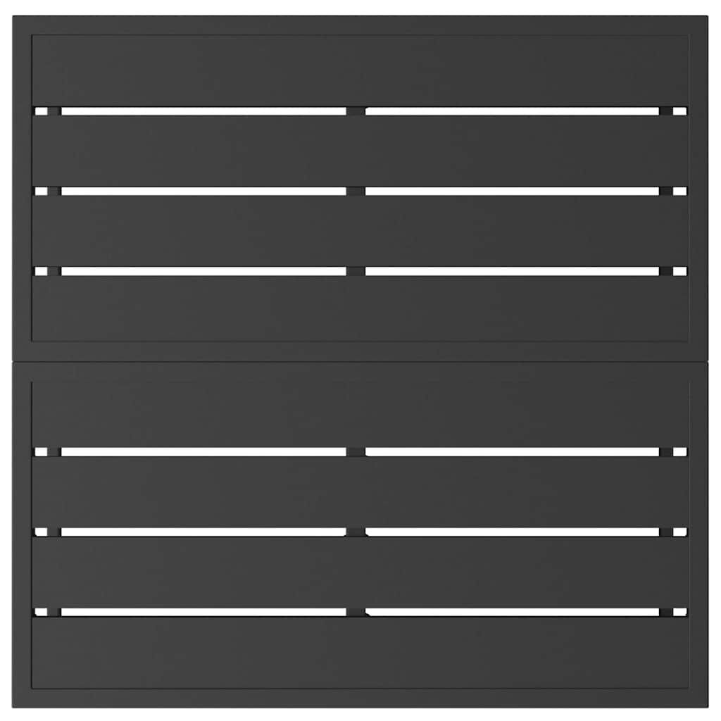 vidaXL Mobilier pentru Exterior Negru Aluminiu vidaXL Mobilier pentru Exterior Negru Aluminiu