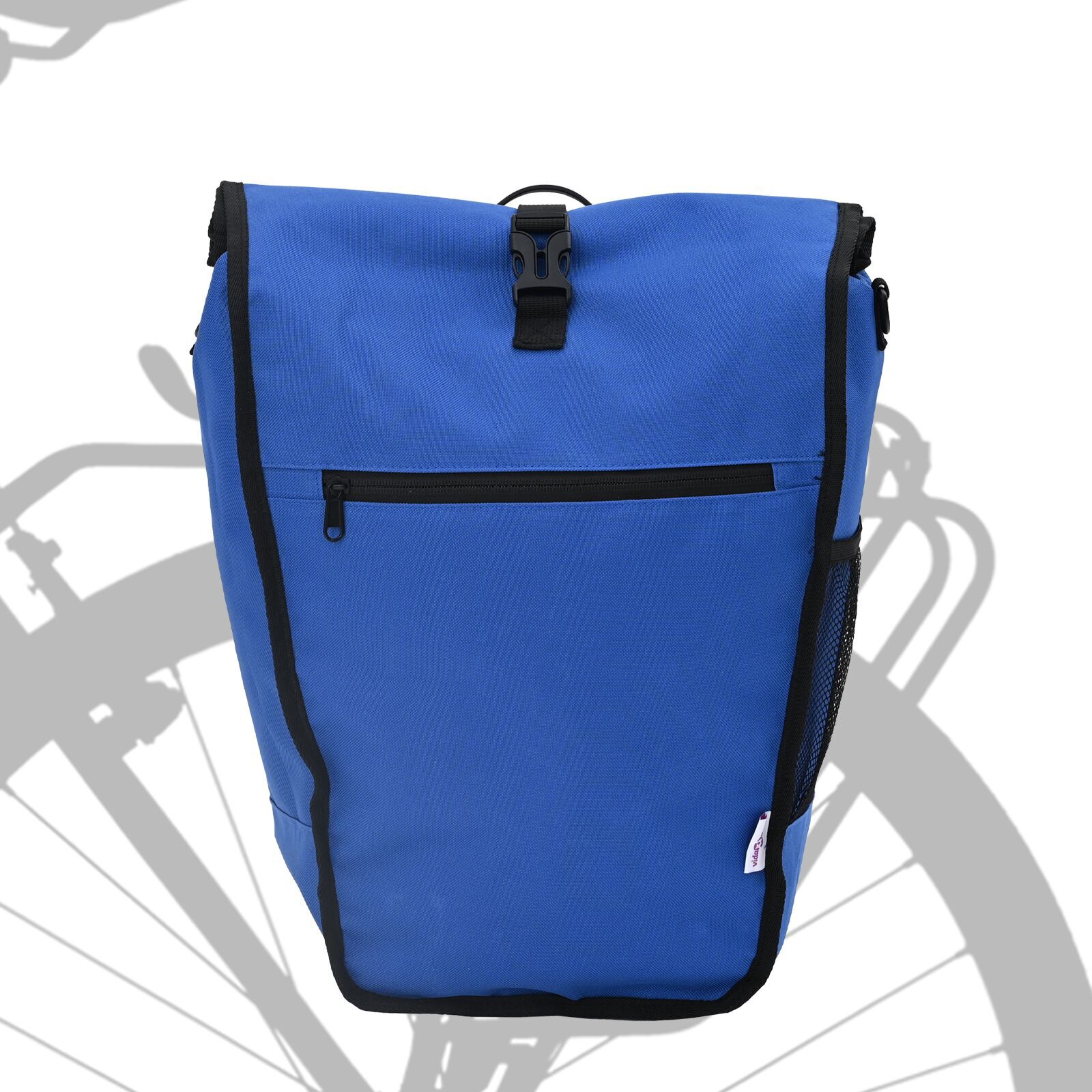 vidaXL Geantă bicicletă Pannier 20L Albastru 34x16x59 cm vidaXL Geantă bicicletă Pannier 20L Albastru 34x16x59 cm
