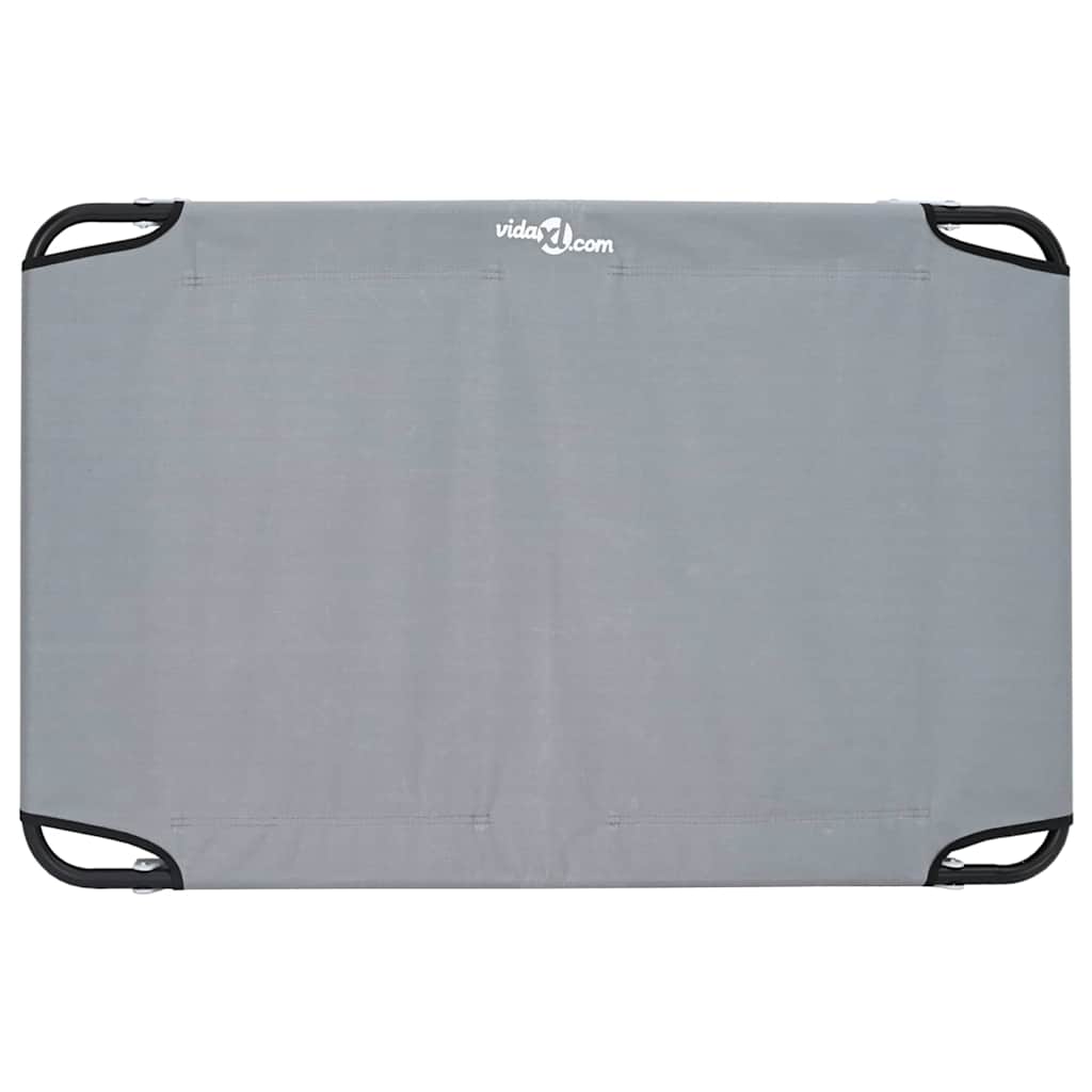 vidaXL Pat pentru câini Gri deschis 105 x 65 x 18 cm