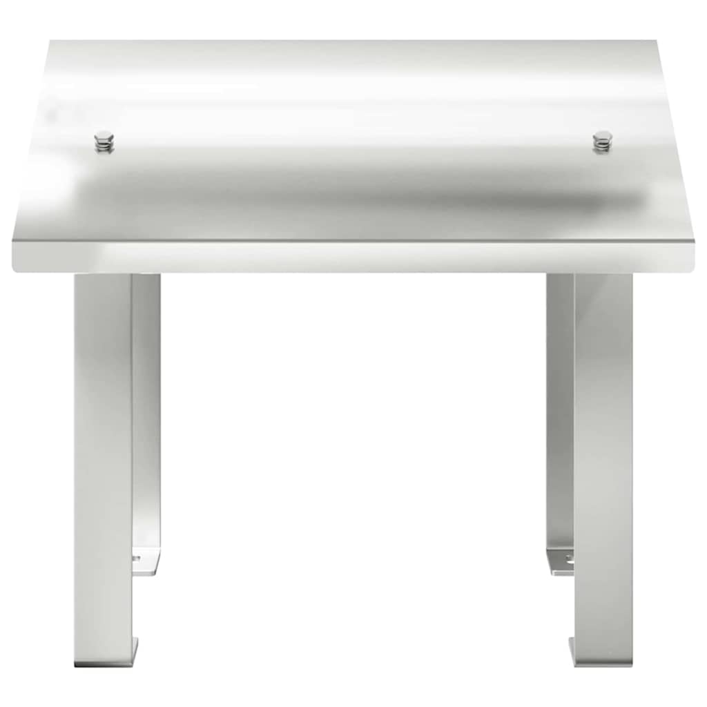 vidaXL Hood pentru coș de fum Argintiu 40 x 40 x 37,5 cm