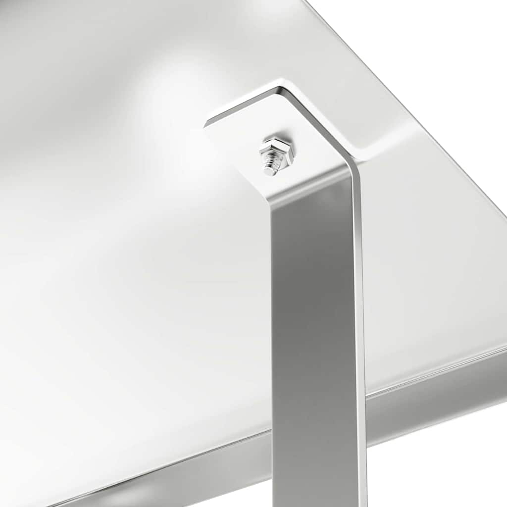 vidaXL Hood pentru coș de fum Argintiu 40 x 40 x 37,5 cm