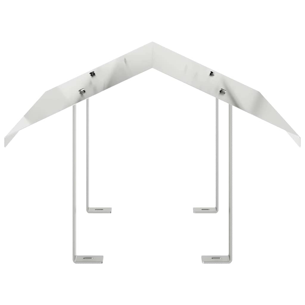 vidaXL Hood pentru coș de fum Argintiu 50 x 60 x 37 cm Oţel inoxidabil