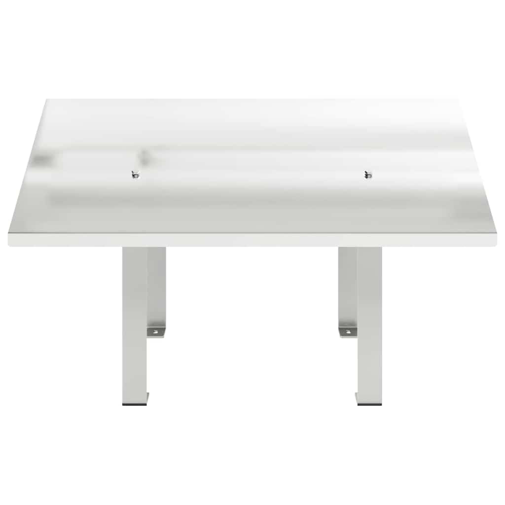 vidaXL Hood pentru coș de fum Argintiu 60 x 60 x 38 cm Oţel inoxidabil