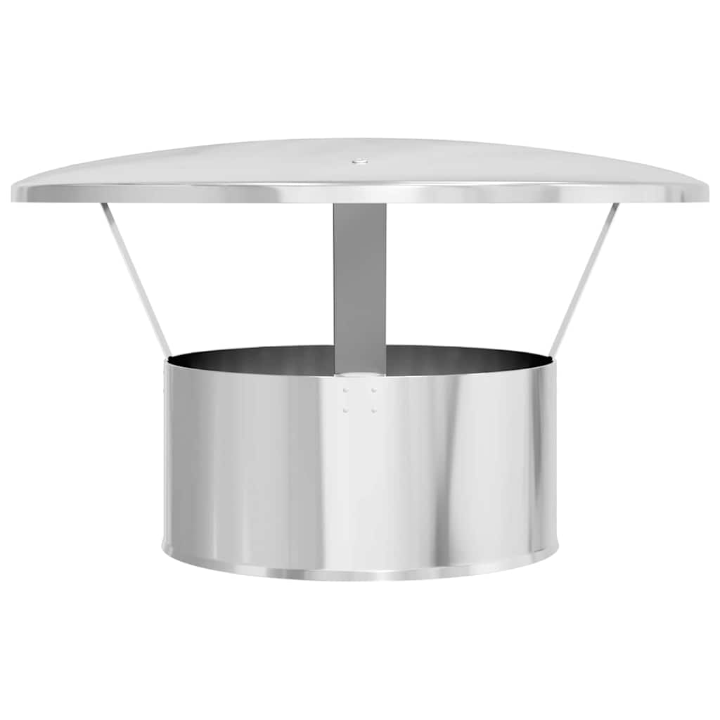 vidaXL Husă de ploaie pentru coș Argintiu 35 x 35 x 20 cm