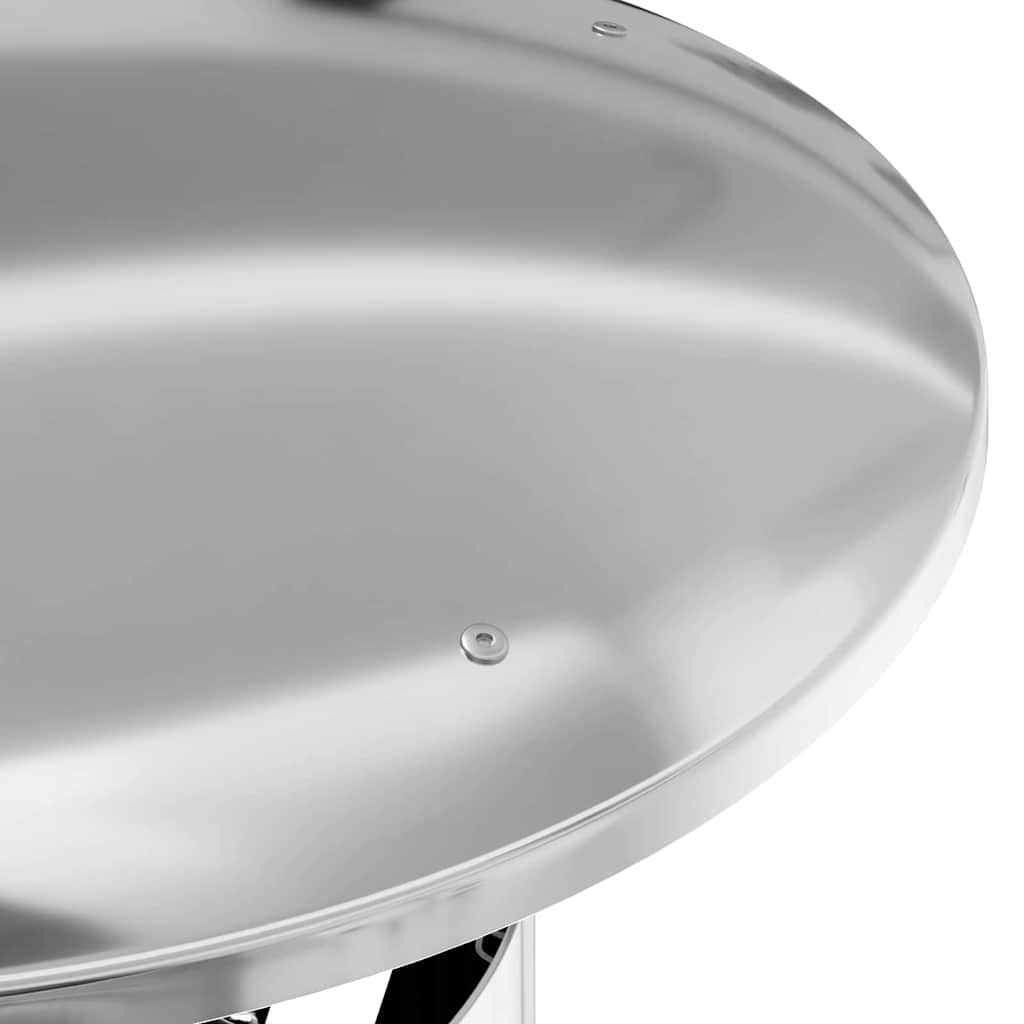 vidaXL Husă de ploaie pentru coș Argintiu 35 x 35 x 20 cm