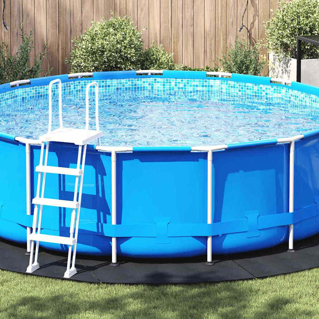 vidaXL Folie de bază pentru piscină Neagră Ø 428 cm, din material textil nețesut, rotundă. vidaXL Folie de bază pentru piscină Neagră Ø 428 cm, din material textil nețesut, rotundă.