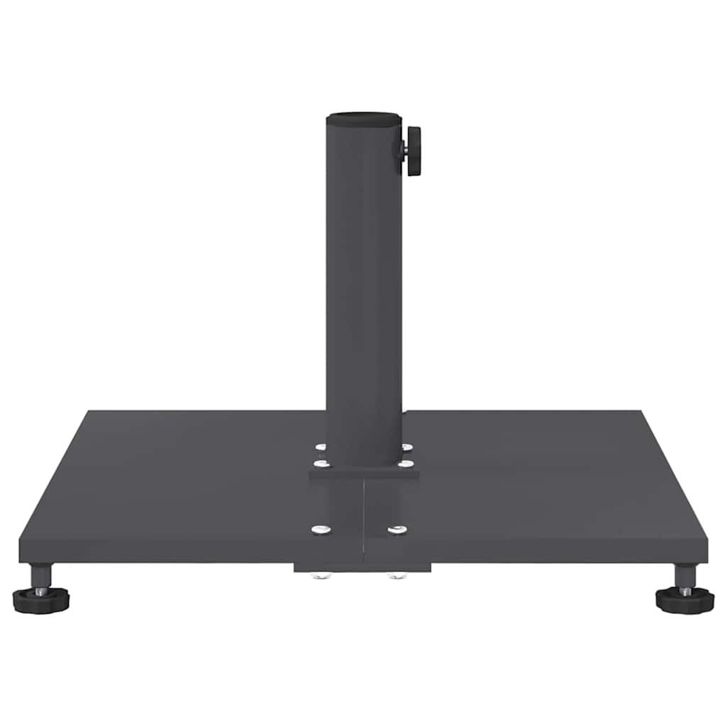 vidaXL Bază pentru umbrelă Gri închis 45 x 45 x 31 cm