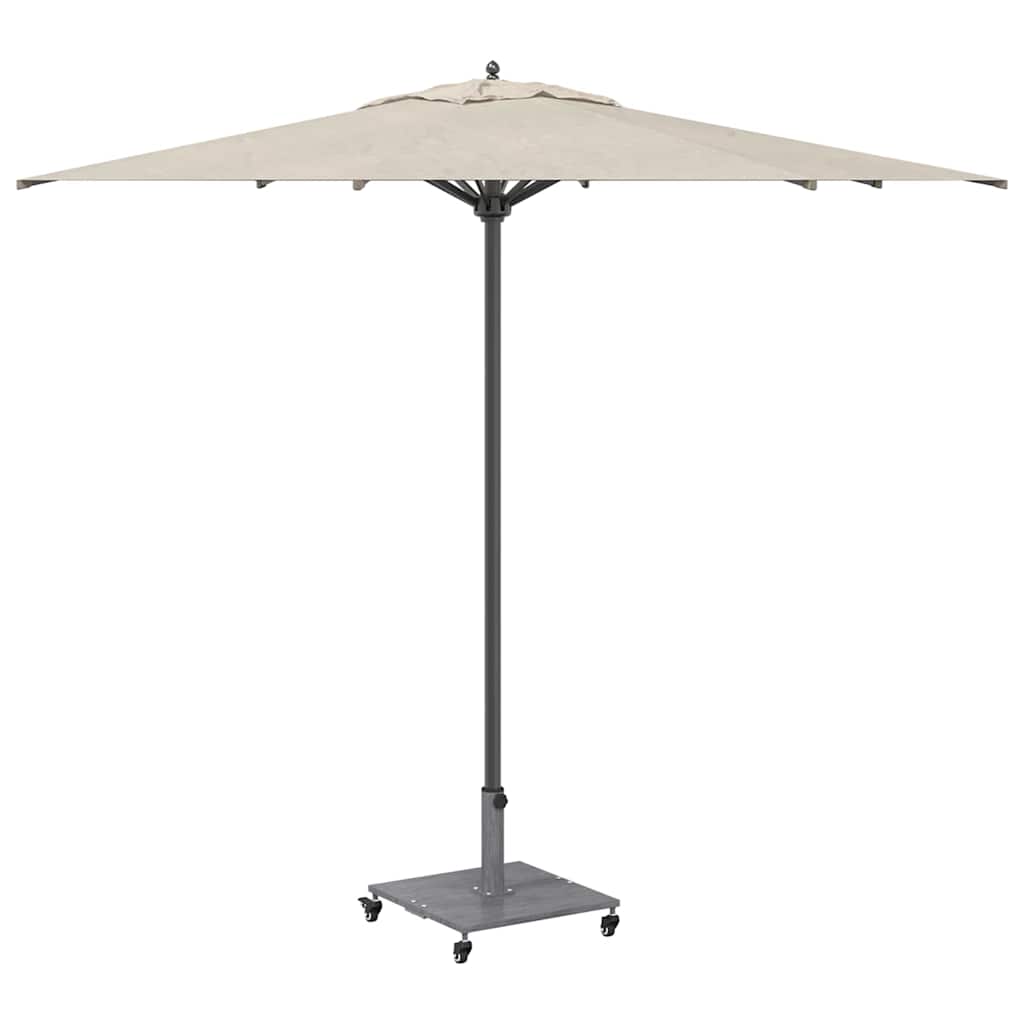 vidaXL Bază pentru umbrelă Aspect Lemn Gri Închis 45 x 45 x 31,5 cm