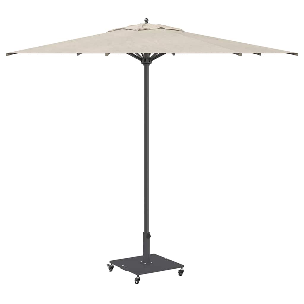 vidaXL Bază pentru umbrelă Gri închis 45 x 45 x 31,5 cm
