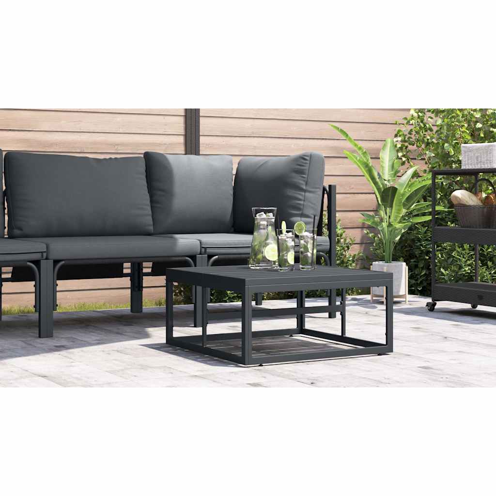 vidaXL Mobilier pentru Exterior Antracit Oțel vidaXL Mobilier pentru Exterior Antracit Oțel