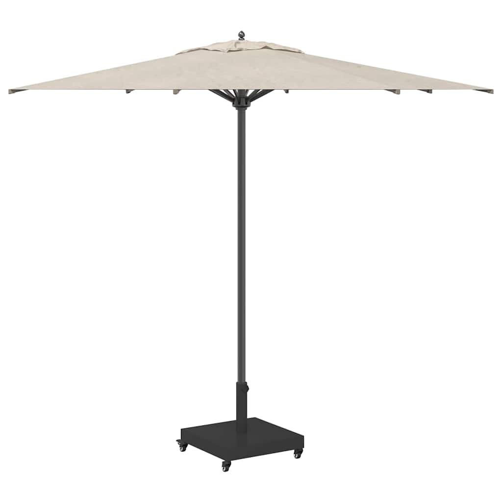 vidaXL Bază pentru umbrelă Gri închis 45 x 45 x 31,5 cm